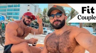 'Fit Couple - Hairy Men Fitness'