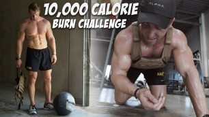 'Attempting to burn 10,000 calories - FASTED! ULTIMATE ARMY WORKOUT'