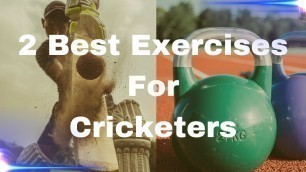 '2 Best Exercises For Cricketers (1 Stability & 1 Mobility Exercise For Side Arm/Thrower)'