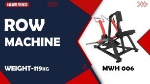 'Durable and Imported Rowing Machine MWH 006 By Energie Fitness'
