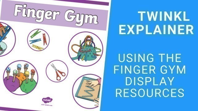 'Finger Gym Display'