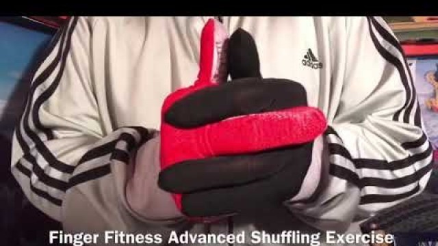 'Advanced Finger Fitness Shuffling Exercise.'