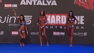 'IFBB TR  Büyük Bayanlar Bikini Fitness Şampiyonası 169   Antalya   2017'