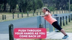 'Body Weight Workout | Walking Exercise | Weight Watchers ANZ'