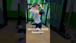 '#Shoulder Mass Exercises#shorts #fitness #fitness #follow #like #fitnessfreak #gym #bodybuilding'