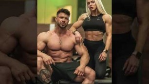 'Best Fitness Couple | Best Fitness Couple Workout | Best Fit Couple Photo #fitness #fitcouple#shorts'