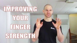 'Improving Your Finger Strength'