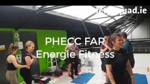 'Energie Fitness Group first aid training with Safety Squad'