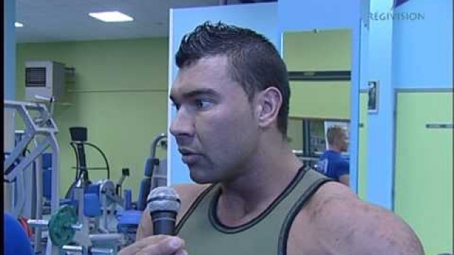 'Gabriel Givert body-builder en finale du championnat de France IFFBB'