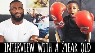 'FITNESS INTERVIEW WITH A TODDLER | DadLife Ep. 5 | Gabriel Sey'