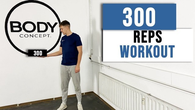 '300 REPS CHALLENGE | Only a Chair | Advanced Workout | Body Concept.'
