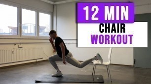 '12 MIN CHAIR Workout | Hardcore Workout | Body Concept.'