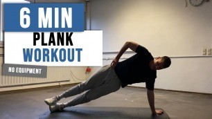 '6 MIN PLANK Workout | No Equipment | Advanced Workout | Body Concept.'