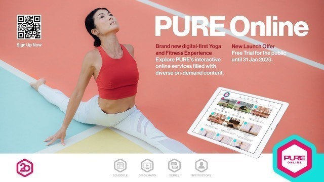 'PURE Online - Brand new digital-first Fitness and Yoga Experience'