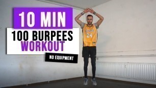 '100 BURPEES in 10 Min | Workout Challenge | Hardcore Workout | Body Concept.'