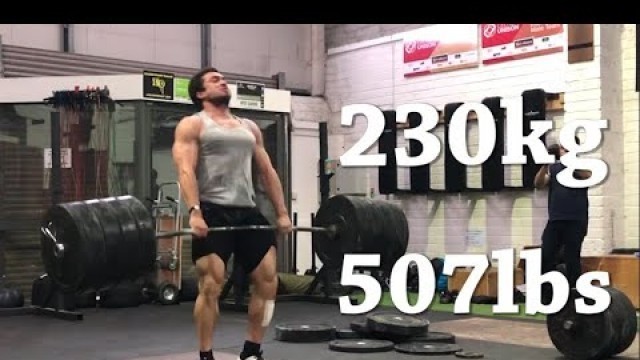 '230kg/507lbs Clean @98.7kg BW - Maxing Out with Gabriel Sincraian'