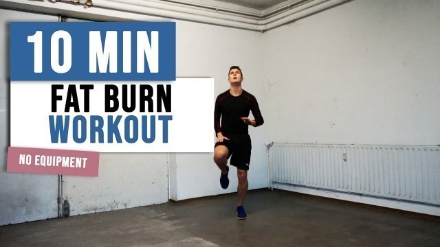 '10 MIN FAT BURNING Workout | No Equipment | Advanced Workout | Body Concept.'