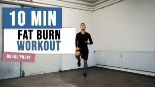 '10 MIN FAT BURNING Workout | No Equipment | Advanced Workout | Body Concept.'