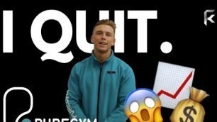 'I QUIT MY JOB! || TRANSITIONING FROM PURE GYM PERSONAL TRAINER TO FULL-TIME ONLINE COACH'