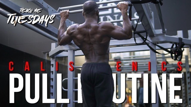 'Calisthenics PULL Workout | How I created MY OWN Routine! | Gabriel Sey'