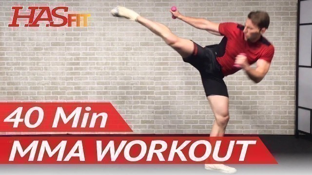 '40 Min MMA Workout Routine - MMA Training Exercises UFC Workout BJJ MMA Workouts Mixed Martial Arts'