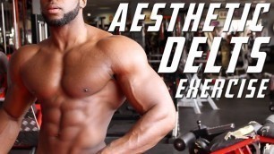 'New Exercise for Sexy, Aesthetic, Round Delts | Gabriel Sey'