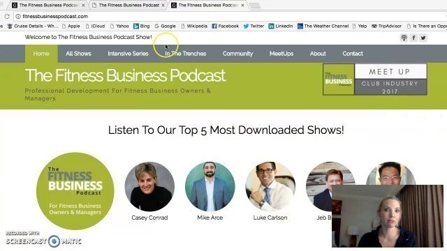 'Fitness Business Podcast | How to subscribe to the show notes'