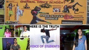 'Gabriel Dance Academy | Adding Colours To Life | Voice of Students #ActorGabrielPrabhu'