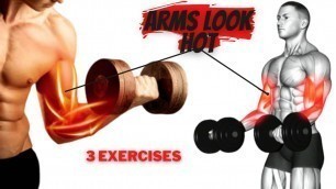 '3 Exercises Super Pump Arms Workout-Arms | workout fitness club'
