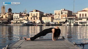 'Inclined Plane Yoga Pose by Fotini Bitrou - Pure Fitness'
