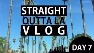 'LA WEEK VLOG DAY 7 | LAST DAY, THE GROVE, ROSA ACOSTA, & DRINKS | CHINACANDYCOUTURE'