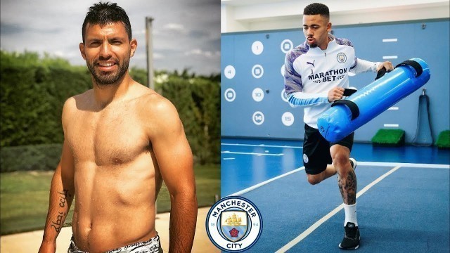 'Treino dos Craques do Ataque do Manchester City ll Gabriel Jesus e Companhia Fitness 2021'