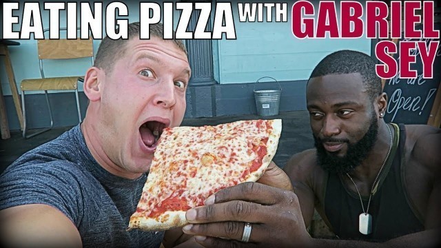 'Training & Eating Pizza with Gabriel Sey!!'