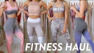 'FITNESS WORKOUT CLOTHES HAUL // Pure Dash, Gymshark, Womens Best and more!!'