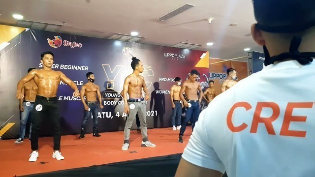 '20210404 1105 Youth Fitness Club Body Contest 2021, 01 Super Beginner, Pre Judging (Left)'