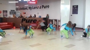 'NEW FORCE OF DANCE la  Pure Fitness Maritimo 2012'
