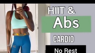 'Extreme HIIT & Abs Workout | ( No Equipment ) Needed 