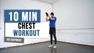 '10 MIN CHEST Workout | No Equipment | Advanced Workout | Body Concept.'