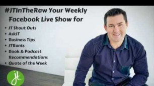 'Fitness Business Tips & My Rant on Celebrity Personal Trainers |JTInTheRaw Show 21'