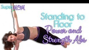 'HIIT Standing to Floor Power and Strength Abs 30 Min Workout'