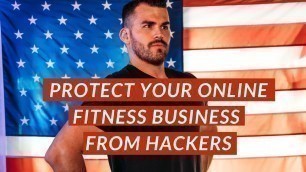 'How To Protect Your Online Fitness Business From Hackers | Fitness Business Coach | EntreFit Podcast'
