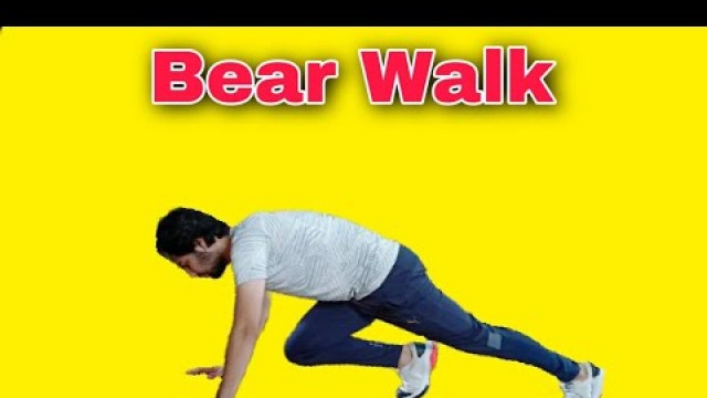 'Bear Walk Exercise | Animal Movement Exercise | #shorts #bearwalk #animalexercise #walking #walk'