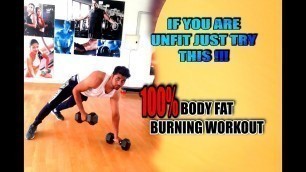'100% TOTAL BODY FAT BURNING WORKOUT // WELLNESS CONCEPT FITNESS//'