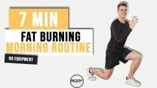 '7 MIN FAT BURNING MORNING ROUTINE | No Equipment | Beginner Workout | Body Concept.'