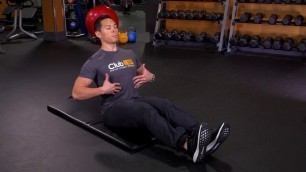 'Global Fitness Tips - Seated V Up'