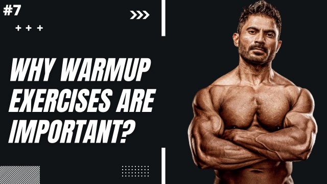 'Why WARMUP EXERCISES are Important ►VENKAT FITNESS TRAINER Interview'