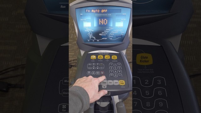 'Octane Fitness Console Settings'