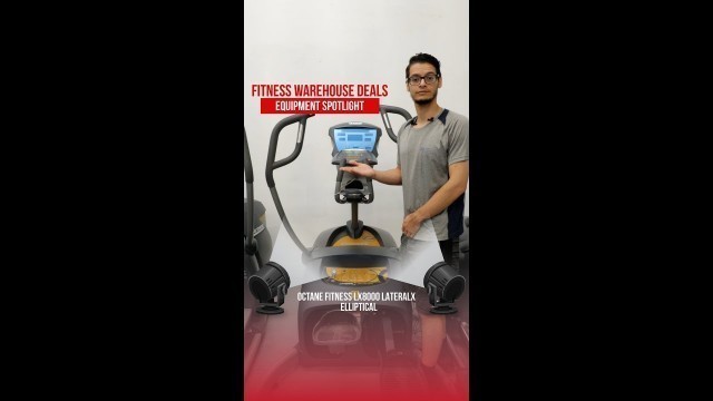 'Equipment Spotlight: Octane Fitness LateralX LX8000 Elliptical | New $6999 OUR PRICE $3499'