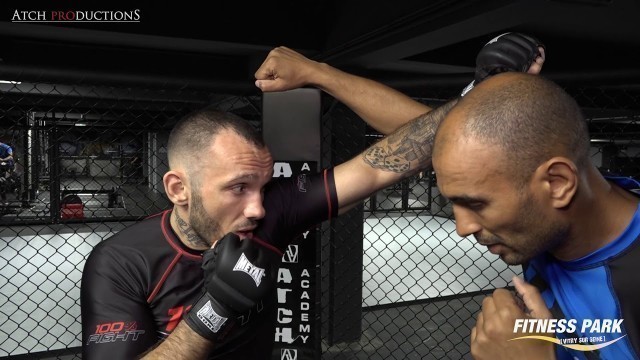 'TECHNIQUE MMA par JOHNNY FRACHEY 3 DEFENSES DE CROCHET LARGE'