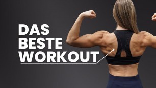 'Das perfekte Oberkörper Workout für Kraft und definierte Muskeln (Rücken, Schultern, Brust, Arme)'
